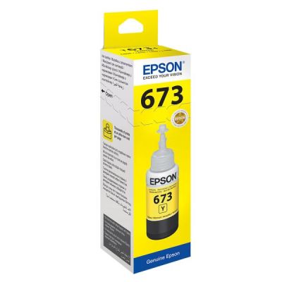 Epson T6734-C13T67344A Sarı Orjinal Mürekkep 70 Ml. - 1