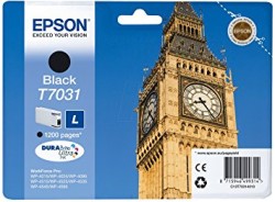 Epson T7031-C13T70314010 Siyah Orjinal Kartuş - Epson