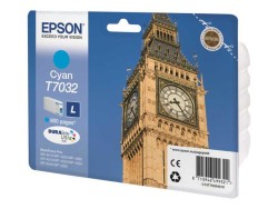 Epson T7032-C13T70324010 Mavi Orjinal Kartuş - Epson