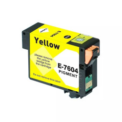 Epson T7604-C13T76044010 Sarı Muadil Kartuş - Epson