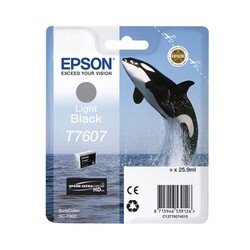 Epson T7607-C13T76074010 Açık Siyah Orjinal Kartuş - Epson